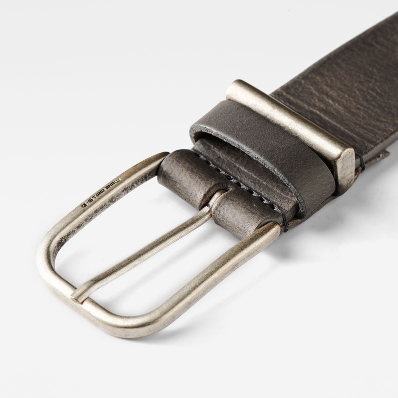 G-STAR® Carley Belt Grey detail shot buckle