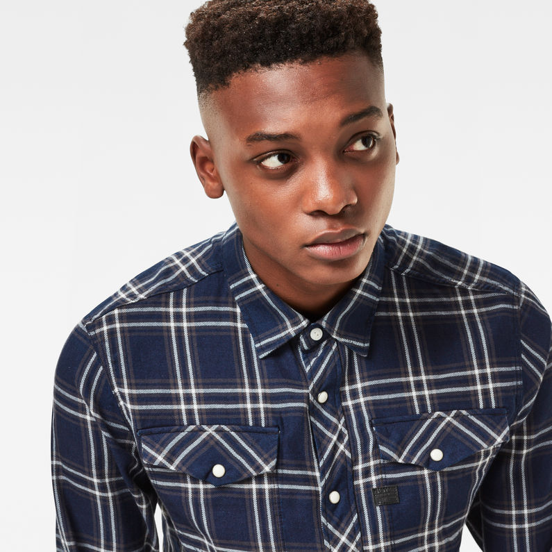 G-STAR® Tacoma Deconstructed Slim Shirt Dark blue