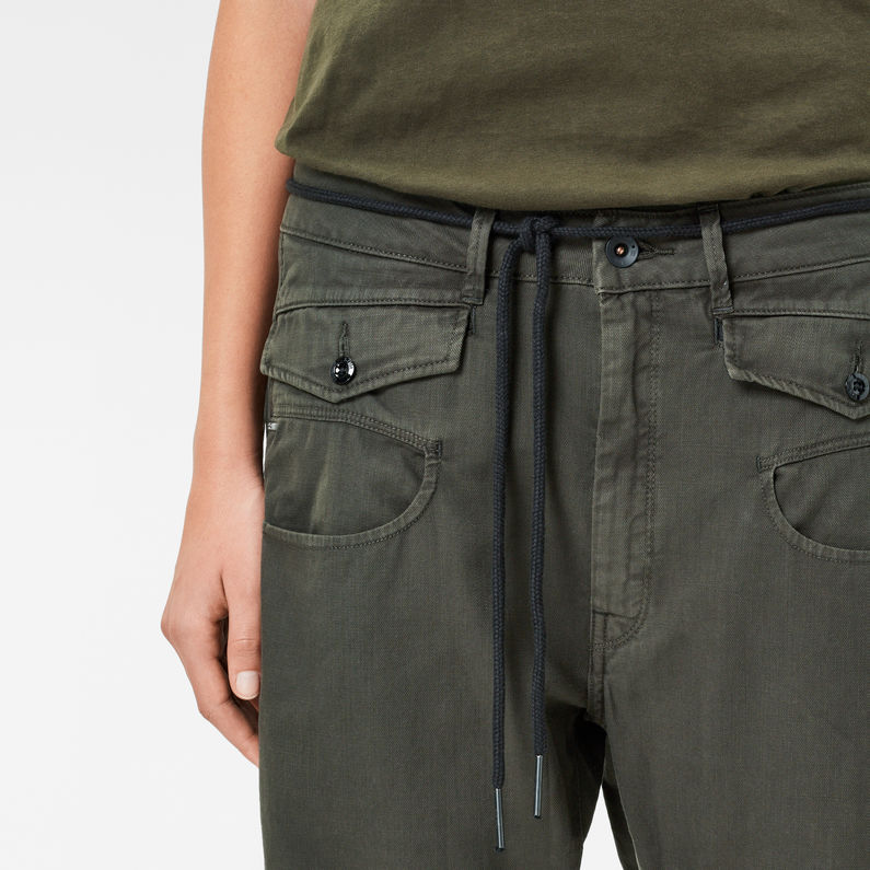 G-STAR® Army Radar Low Waist Boyfriend Cargo Pants Grey detail shot