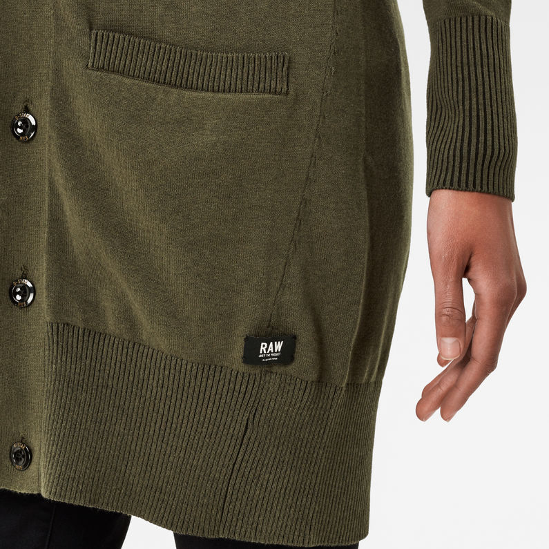 G-STAR® Core Plated Loose Knit Cardigan