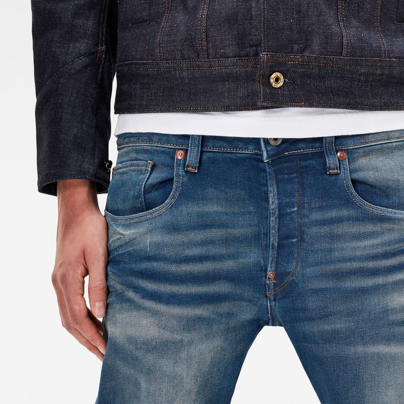 G-STAR® Revend Straight Jeans Mittelblau