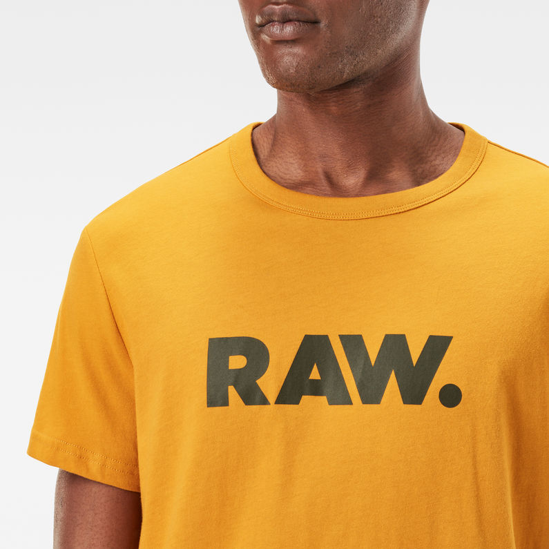 g star raw t shirts yellow
