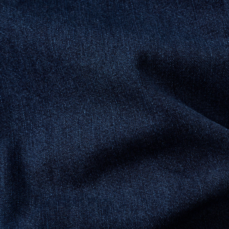 G-Star RAW® Bronson High Waist Wrap Jumpsuit Azul oscuro fabric shot