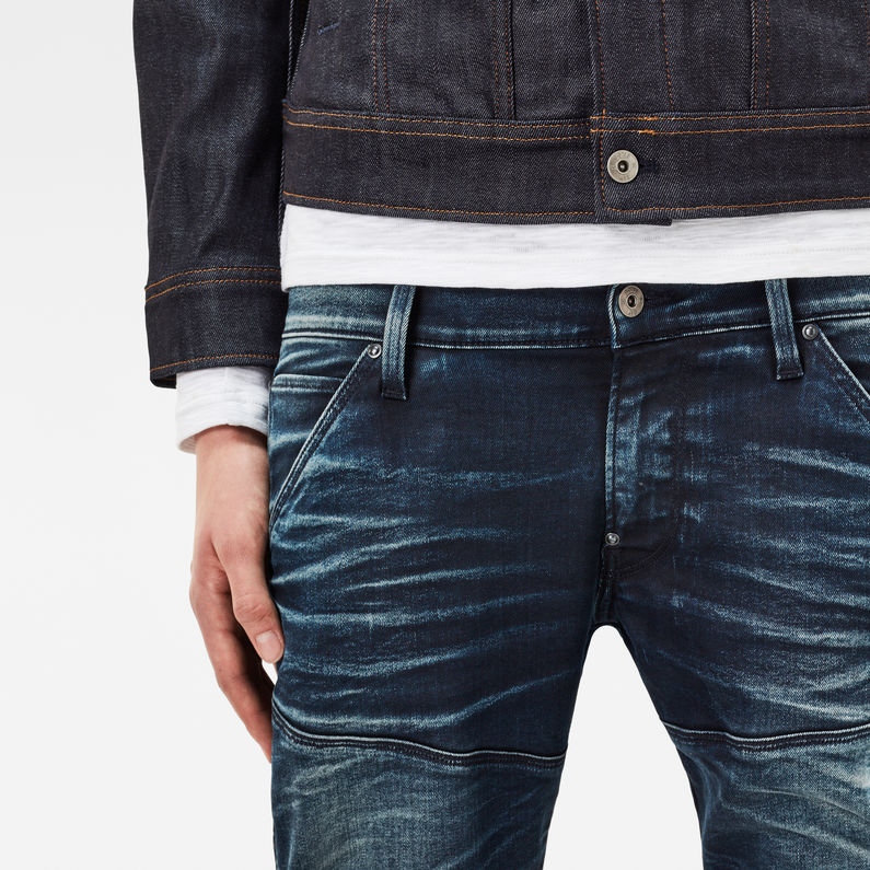 G-STAR® 5620 G-Star Elwood Super Slim Jeans Midden blauw