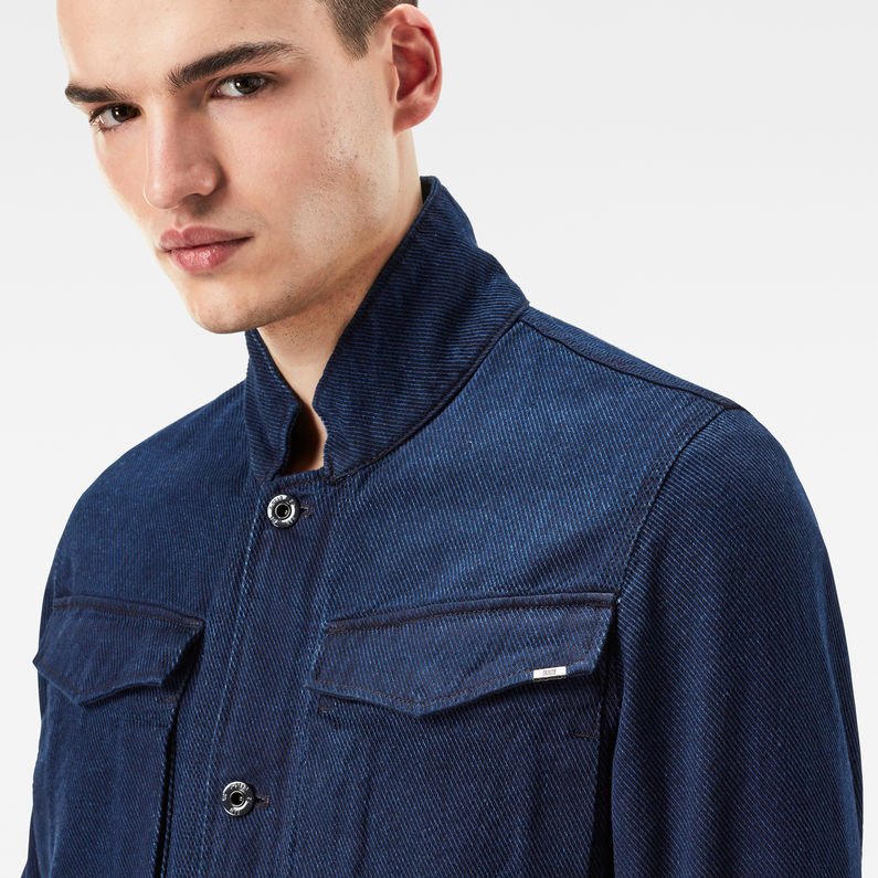 G-STAR® Vodan Worker Slim Blazer Dark blue detail shot