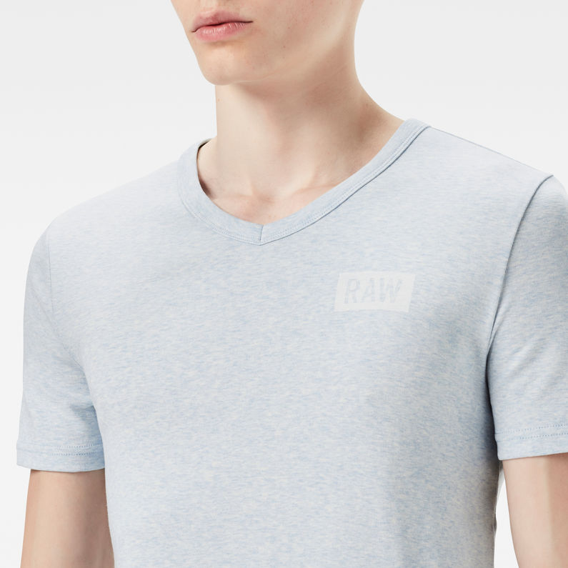 G-Star RAW® Drillon V-Neck T-Shirt Hellblau
