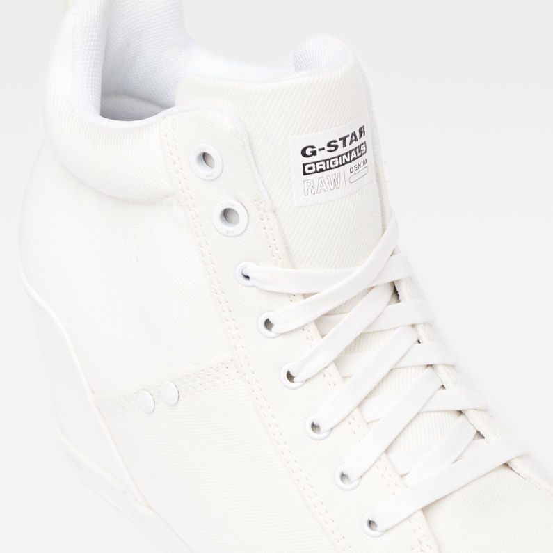 G-Star RAW® Labor Wedge Sneakers Blanc detail shot