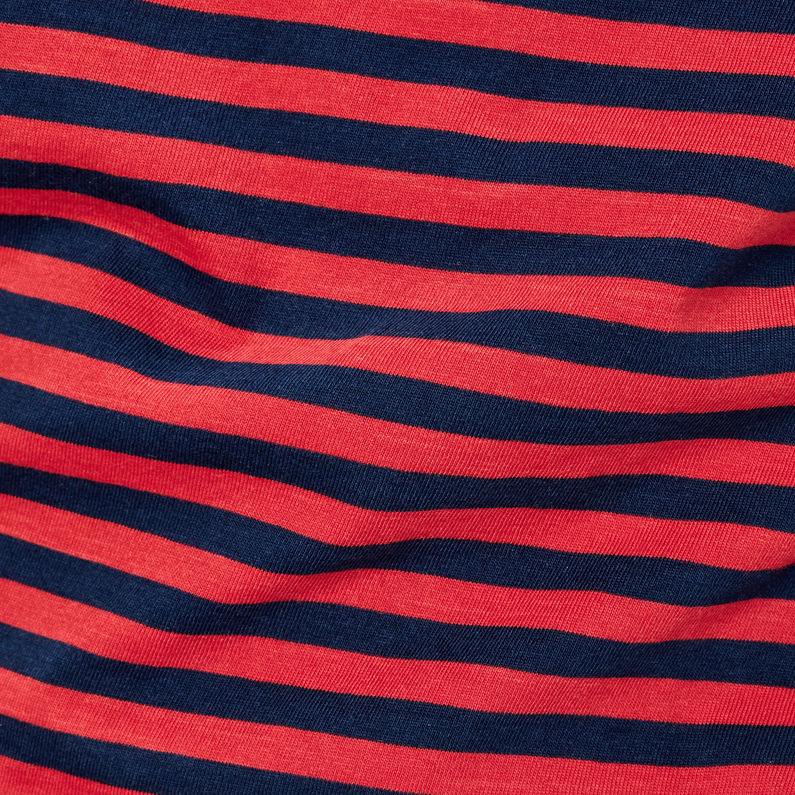 G-Star RAW® Daruvar T-Shirt Rot fabric shot