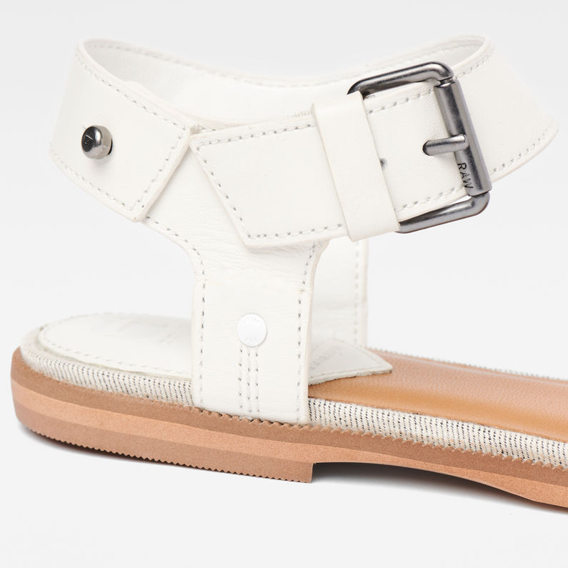 G-Star RAW® Claro Flat Sandals Blanc detail