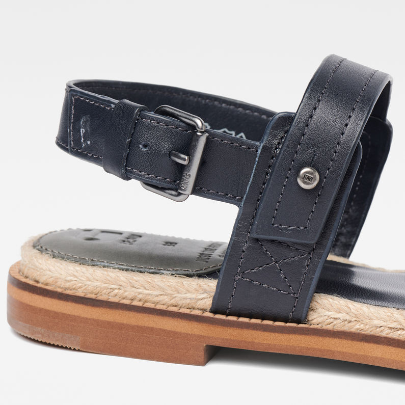 G-STAR® Remi Espadrille Sandals Dark blue detail