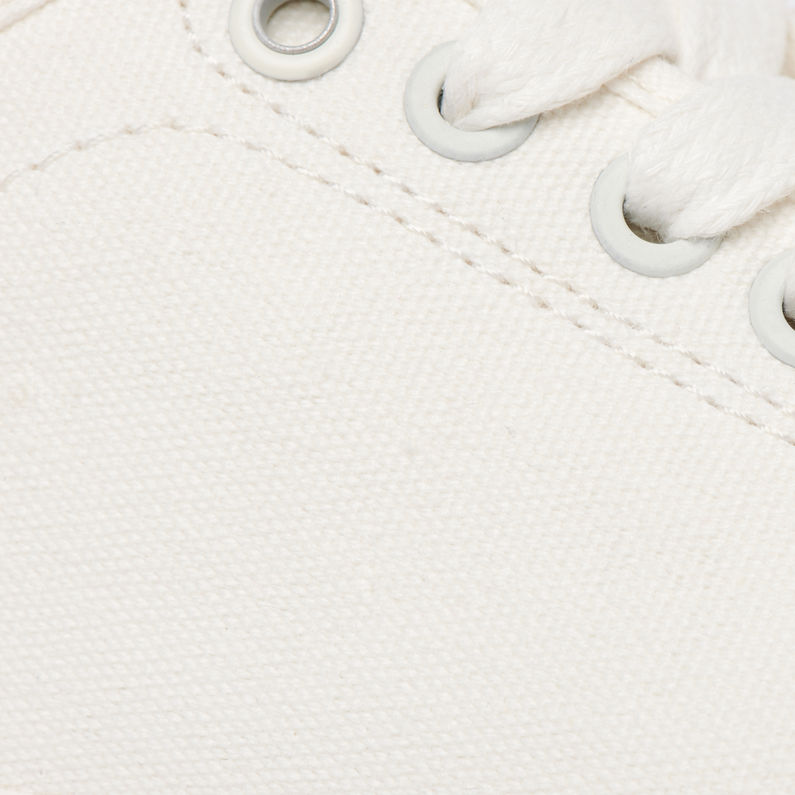 G-Star RAW® Midro Sneakers Blanco fabric shot