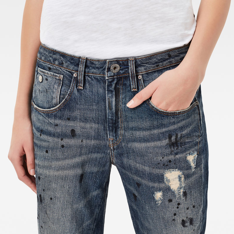 G-Star RAW® Arc 3D Low Waist Boyfriend 7/8 Length Jeans ミディアムブルー