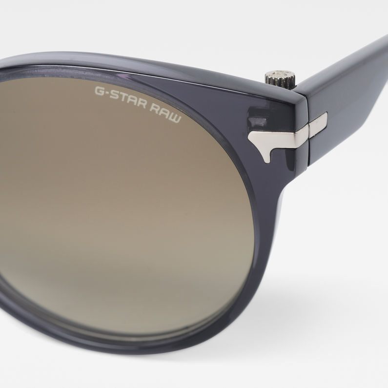 Thin Lorin Sunglasses | Tranparent grey 