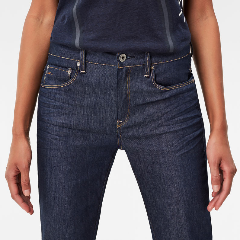 G-STAR® 3301 High Waist Straight TU Jeans Bleu foncé