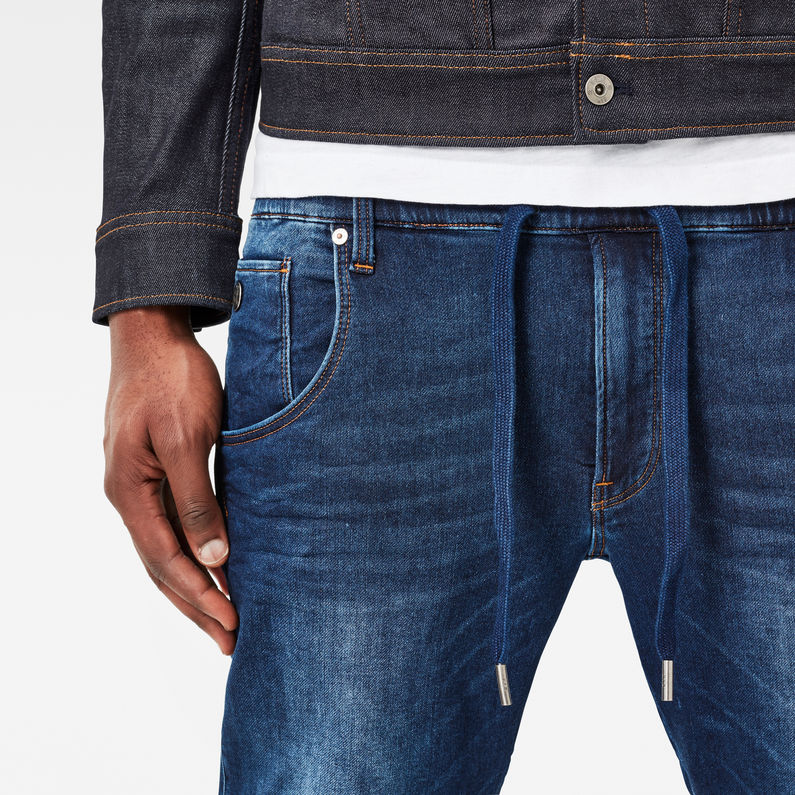 G-Star RAW® Arc 3D Sport Tapered Cargo Pants Donkerblauw detail shot