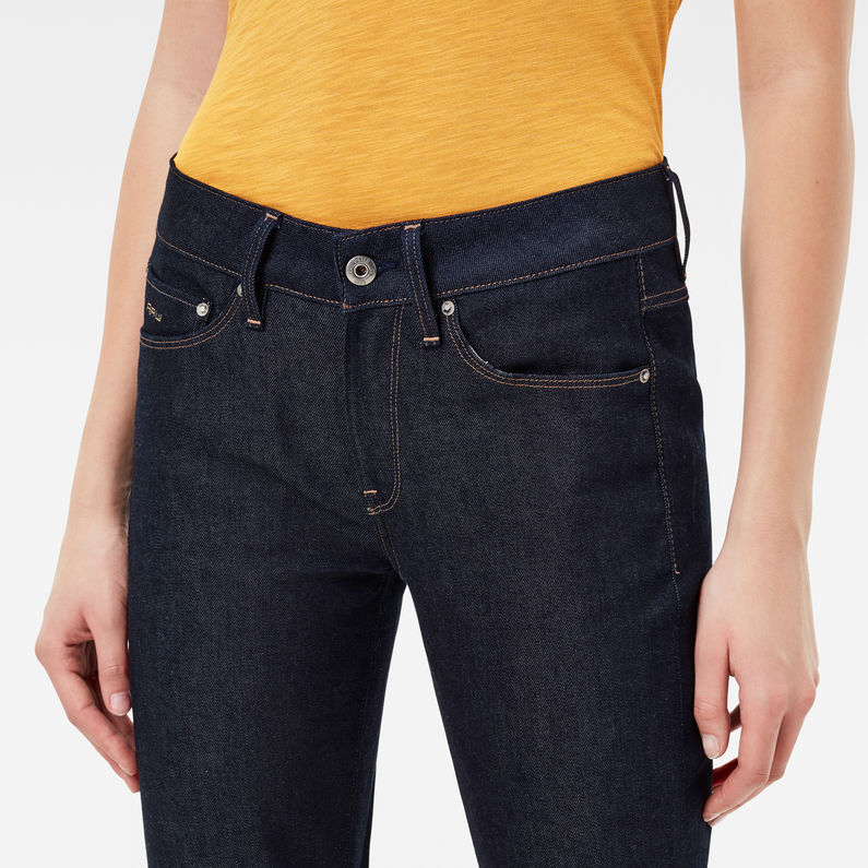 G-STAR® 3301 MS High Waist Skinny Jeans Dunkelblau