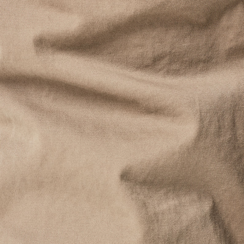 G-STAR® Rovic Mid Waist Skinny Cargo Pants Brown fabric shot