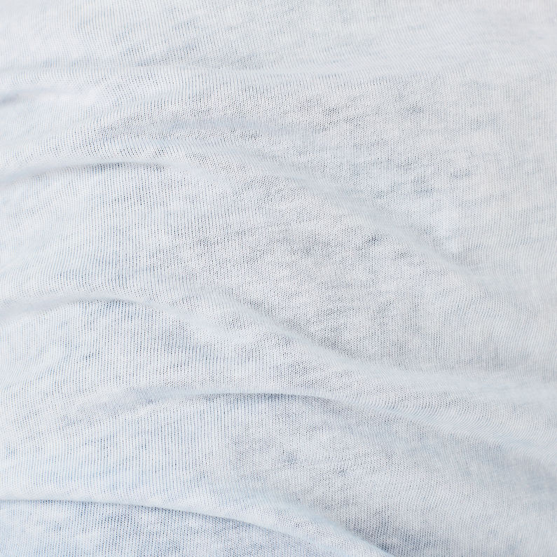 G-Star RAW® Teri Slim T-Shirt Bleu clair fabric shot