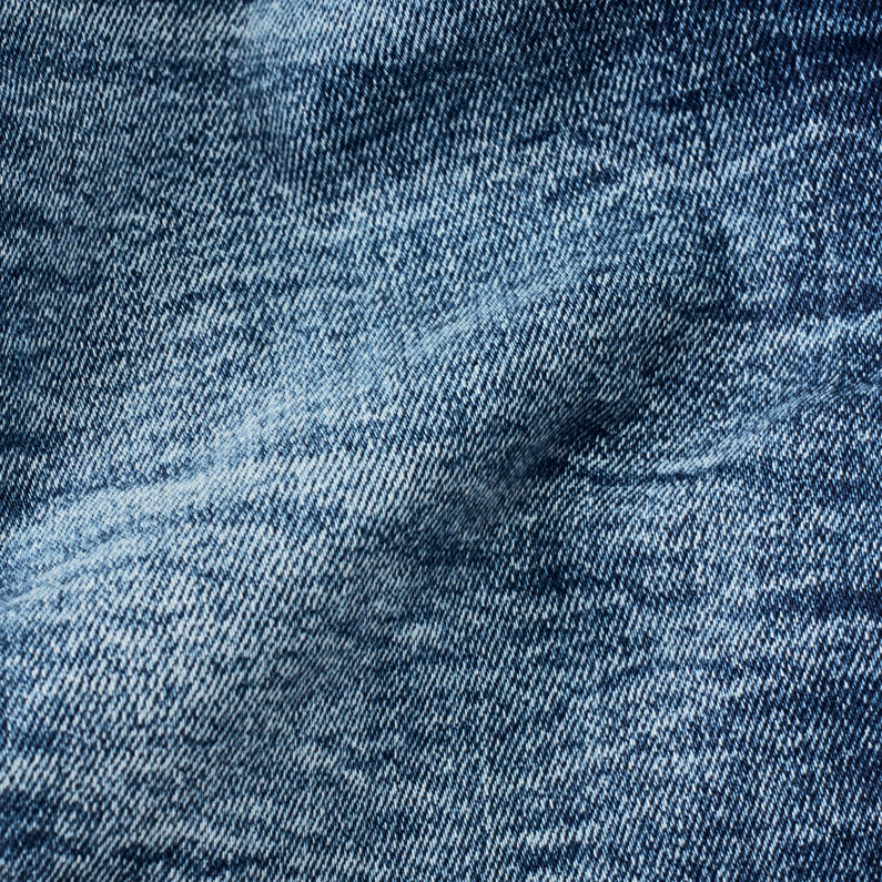 G-STAR® Vestido Lynn Slim Pinafore Azul intermedio fabric shot