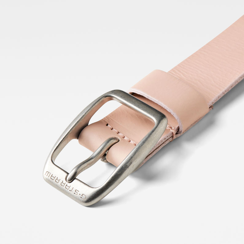 G-Star RAW® Bryn Belt Pink detail shot buckle