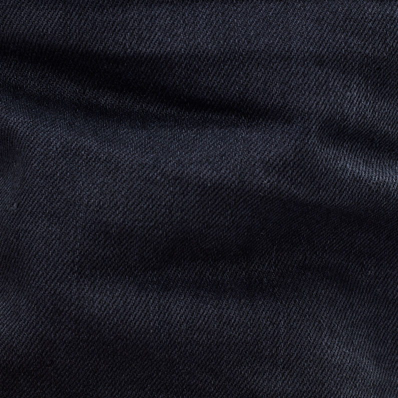 G-Star RAW® Arc Button Boyfriend Shorts Bleu foncé fabric shot