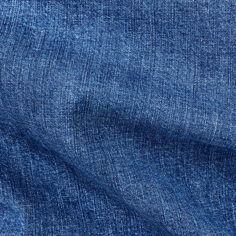 G-Star RAW® Arc Boyfriend Fit Boilersuit Midden blauw fabric shot