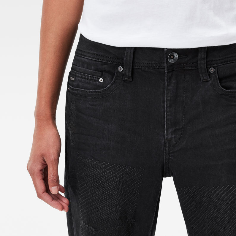 G-STAR® Midge Saddle Mid Waist Boyfriend Jeans Black