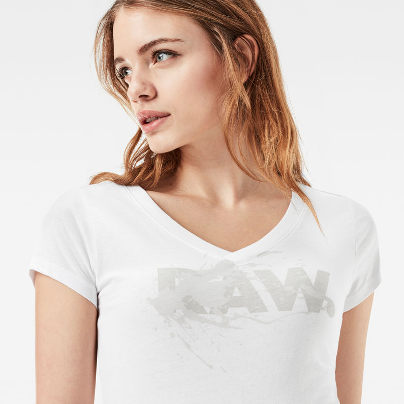 G-Star RAW® Seriga Slim T-Shirt Blanc