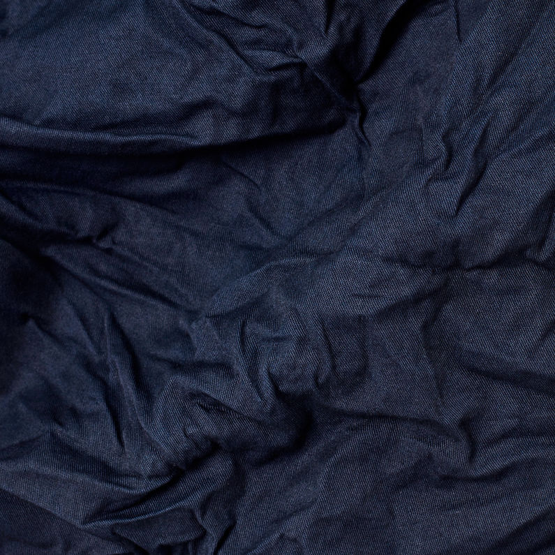 G-Star RAW® Powel Loose 1/2-Length Shorts Bleu foncé fabric shot