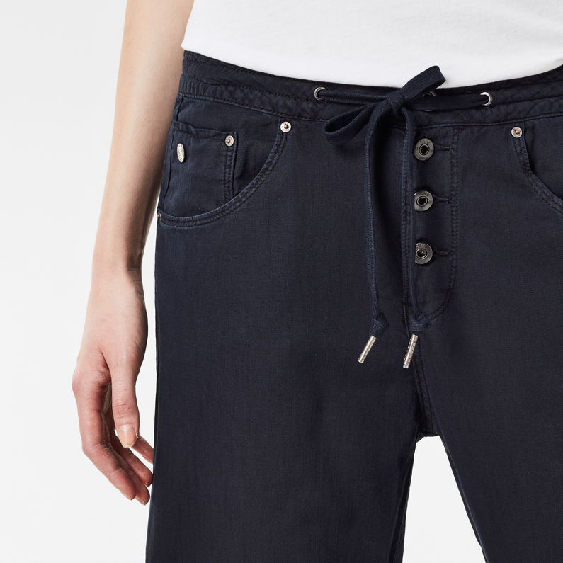 G-STAR® Arc 3D Oversized Low Waist 7/8 Jeans ダークブルー detail shot