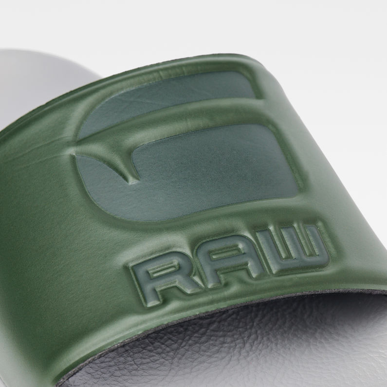 G-Star RAW® Cart Slide Green detail