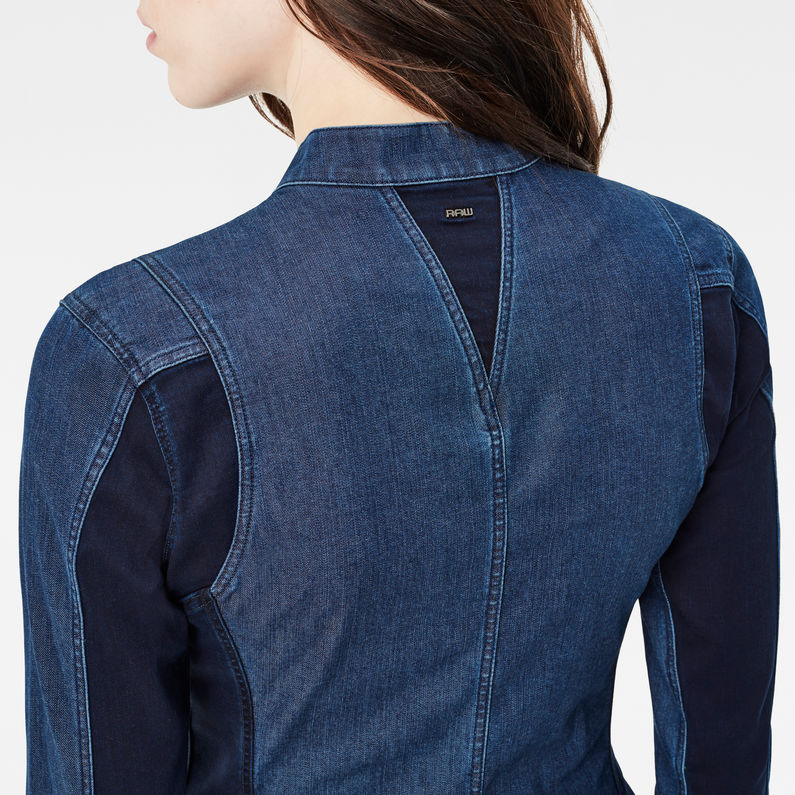 G-Star RAW® Lynn PM Slim Shirt Dunkelblau