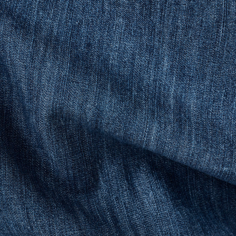 G-Star RAW® Arc Boyfriend Boilersuit Azul intermedio fabric shot