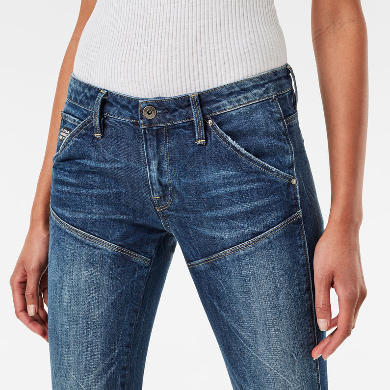 G-Star RAW® 5620 Mid Waist Skinny Jeans Midden blauw