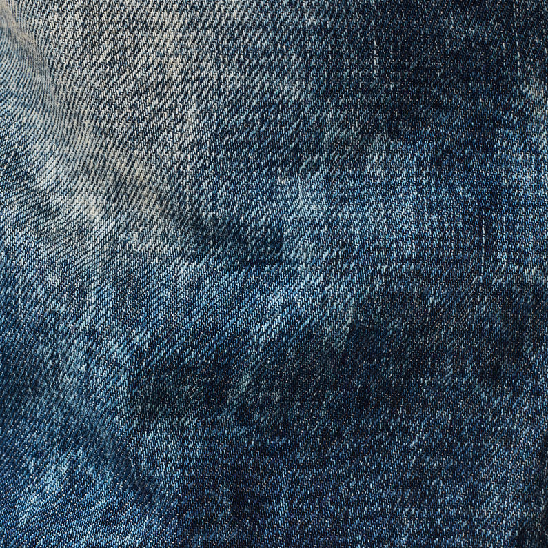 G-Star RAW® 3301 Quilted Denim Mid Waist Boyfriend 7/8 Jeans Medium blue