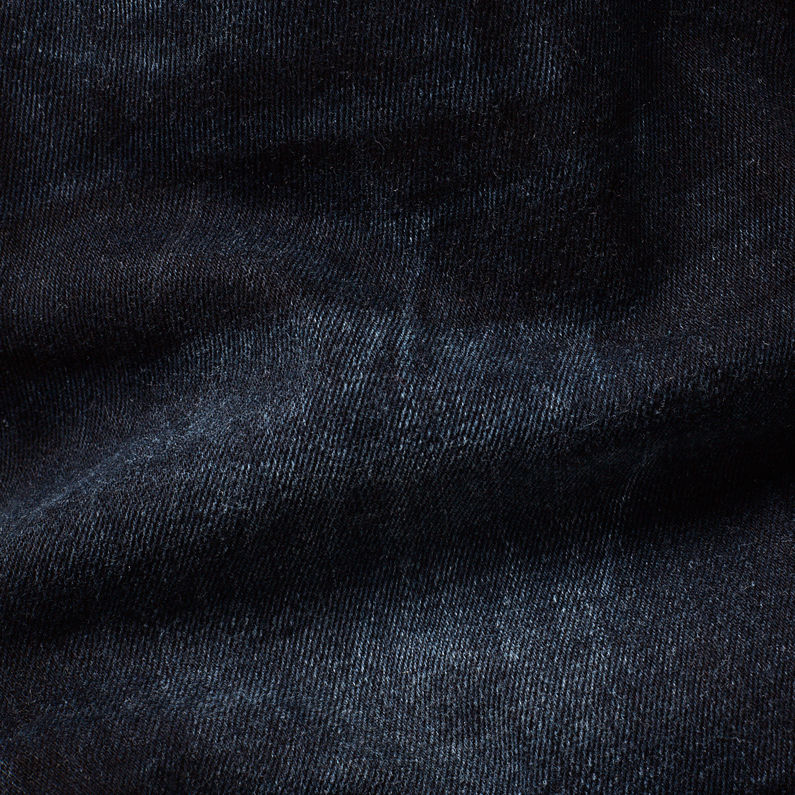 G-Star RAW® 3301 Ultra High Waist TU Shorts Bleu foncé fabric shot