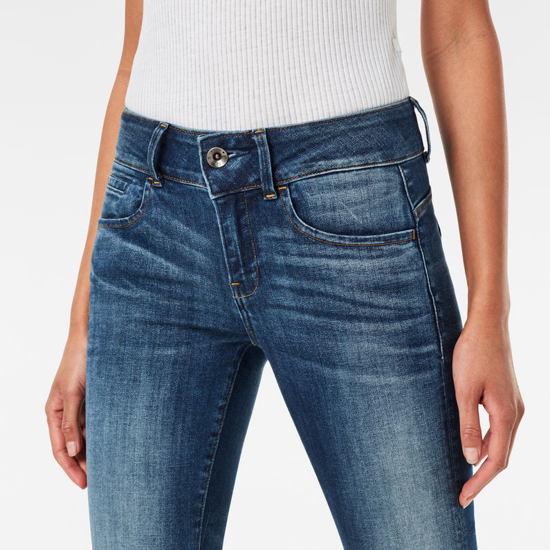 G-STAR® Midge D-Cody Mid Waist Skinny Jeans Mittelblau