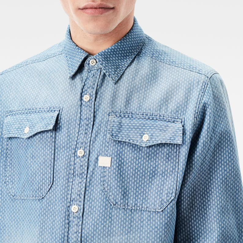 G-STAR® Landoh Shirt Bleu clair