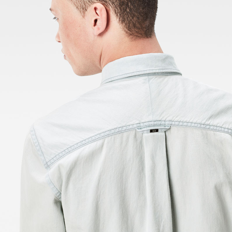 G-STAR® Oxford Button-Down Shirt Lichtblauw