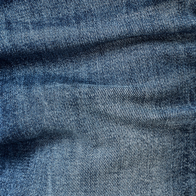 G-STAR® Midge Slim Bib Dress Medium blue fabric shot