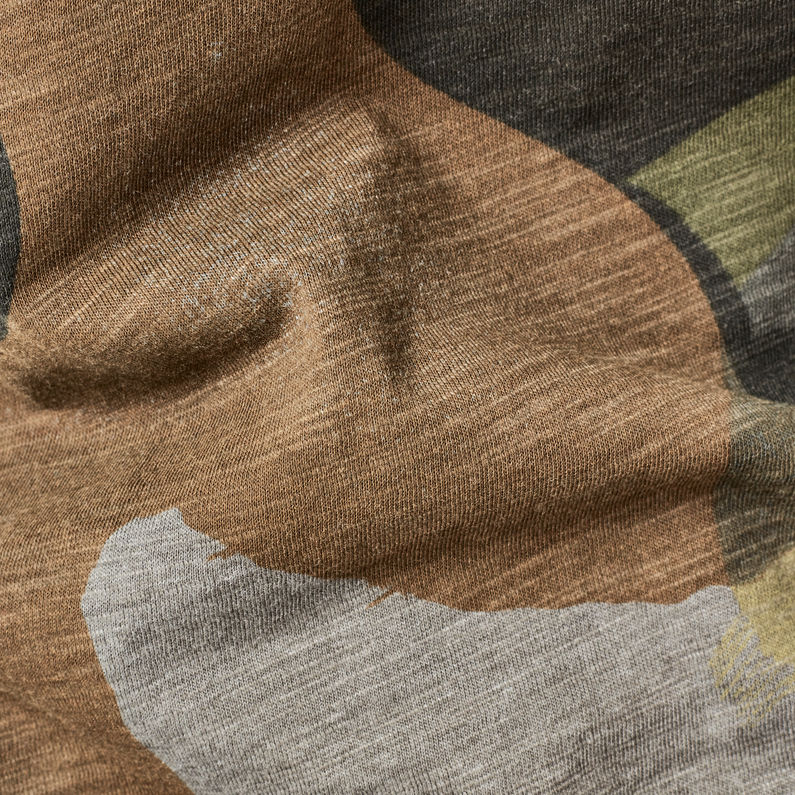 G-Star RAW® Roa MBC Pocket T-Shirt Grün fabric shot