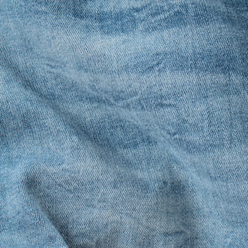 G-Star RAW® 3301 Ultra High Waist TU Shorts Bleu moyen fabric shot