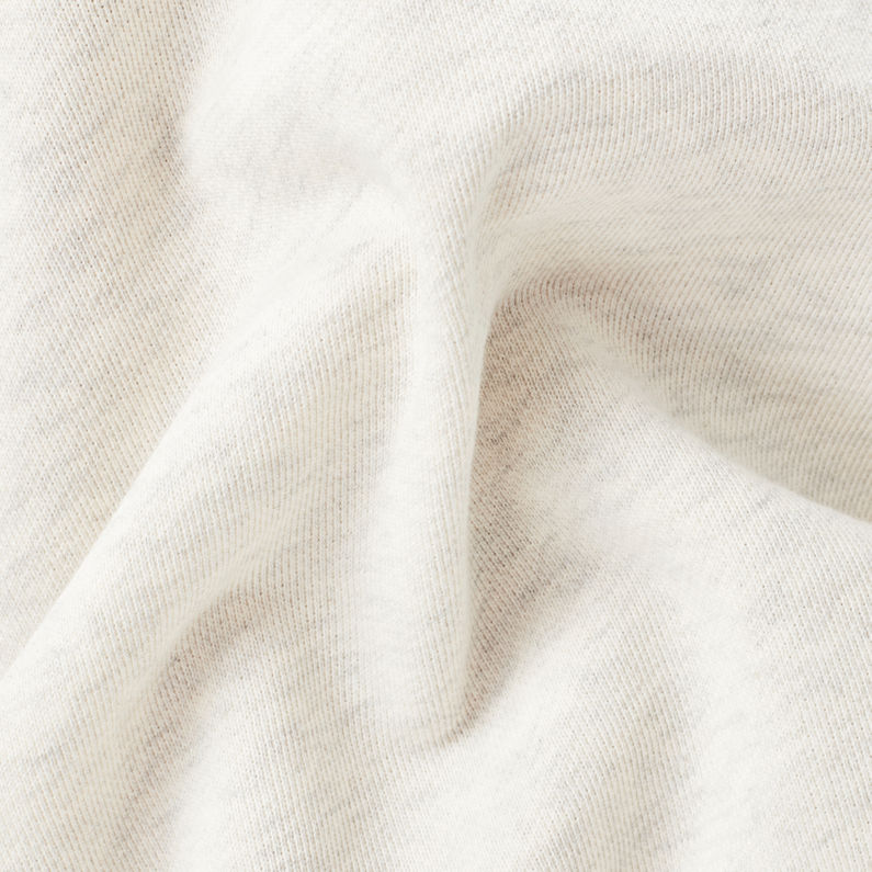 G-Star RAW® STK Cropped Sweater White fabric shot