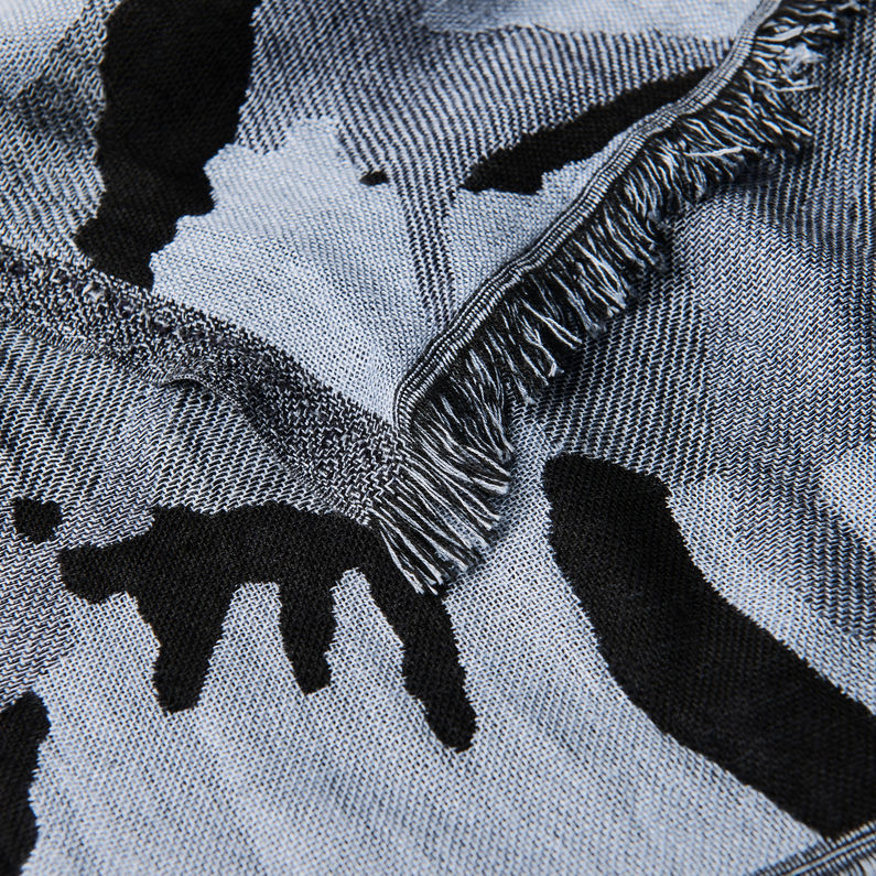 G-Star RAW® Cart Pattern Scarf Dark blue