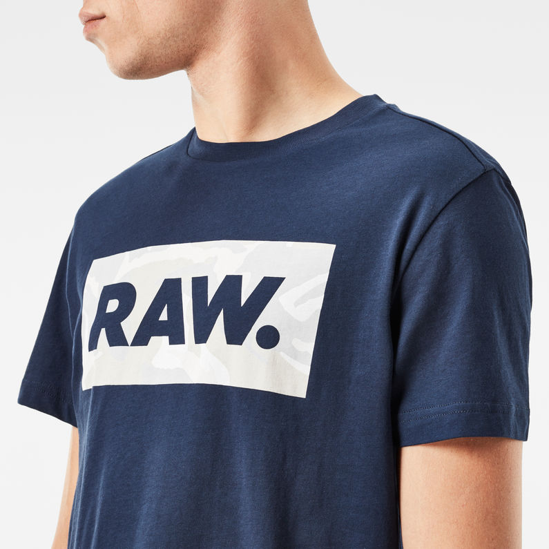 G-Star RAW® Dutch-Camo Art T-Shirt Azul oscuro