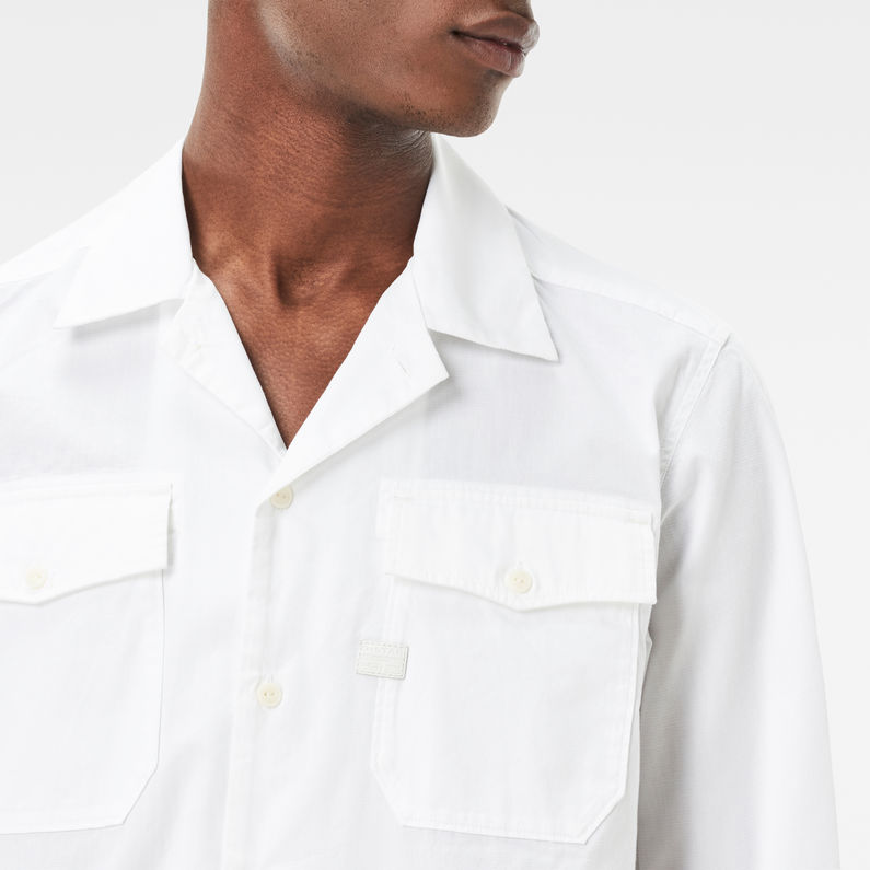 G-Star RAW® Landoh Straight Service S Shirt Blanc