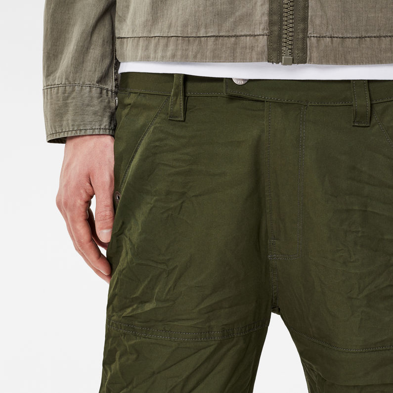 G-Star RAW® Rackam Tapered Cargo Pants Groen detail shot