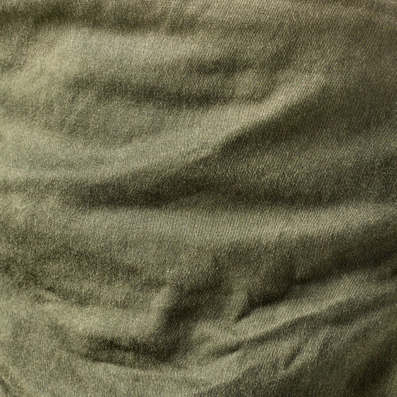 G-Star RAW® Powel 3D Tapered Cuffed Cargo Pants Green fabric shot