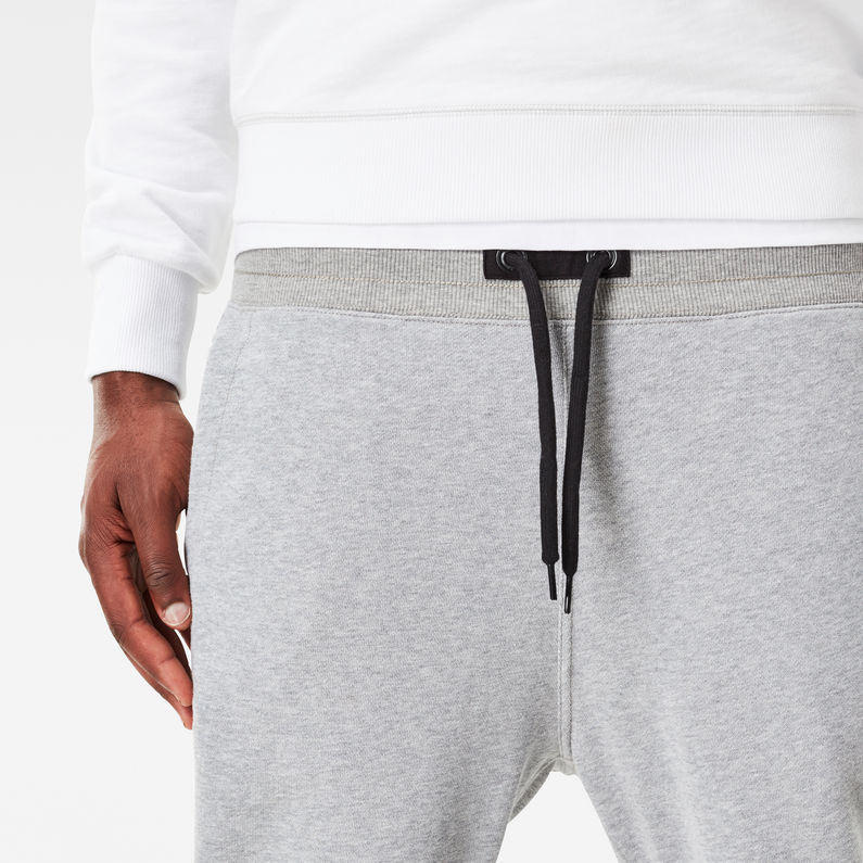 G-Star RAW® Core Cropped Sweat Pants Grijs detail shot
