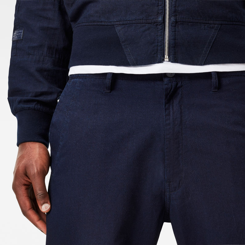 G-Star RAW® Bronson Loose 7/8 Chino Dark blue detail shot